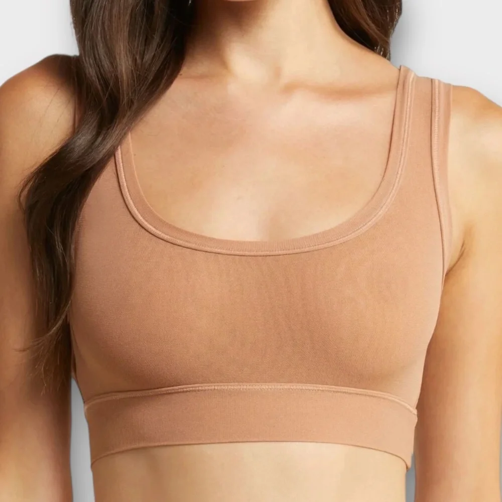 SKIMS Summer Mesh Scoop Bralette – Sienna (NWT, XXS) - Picture 1 of 9